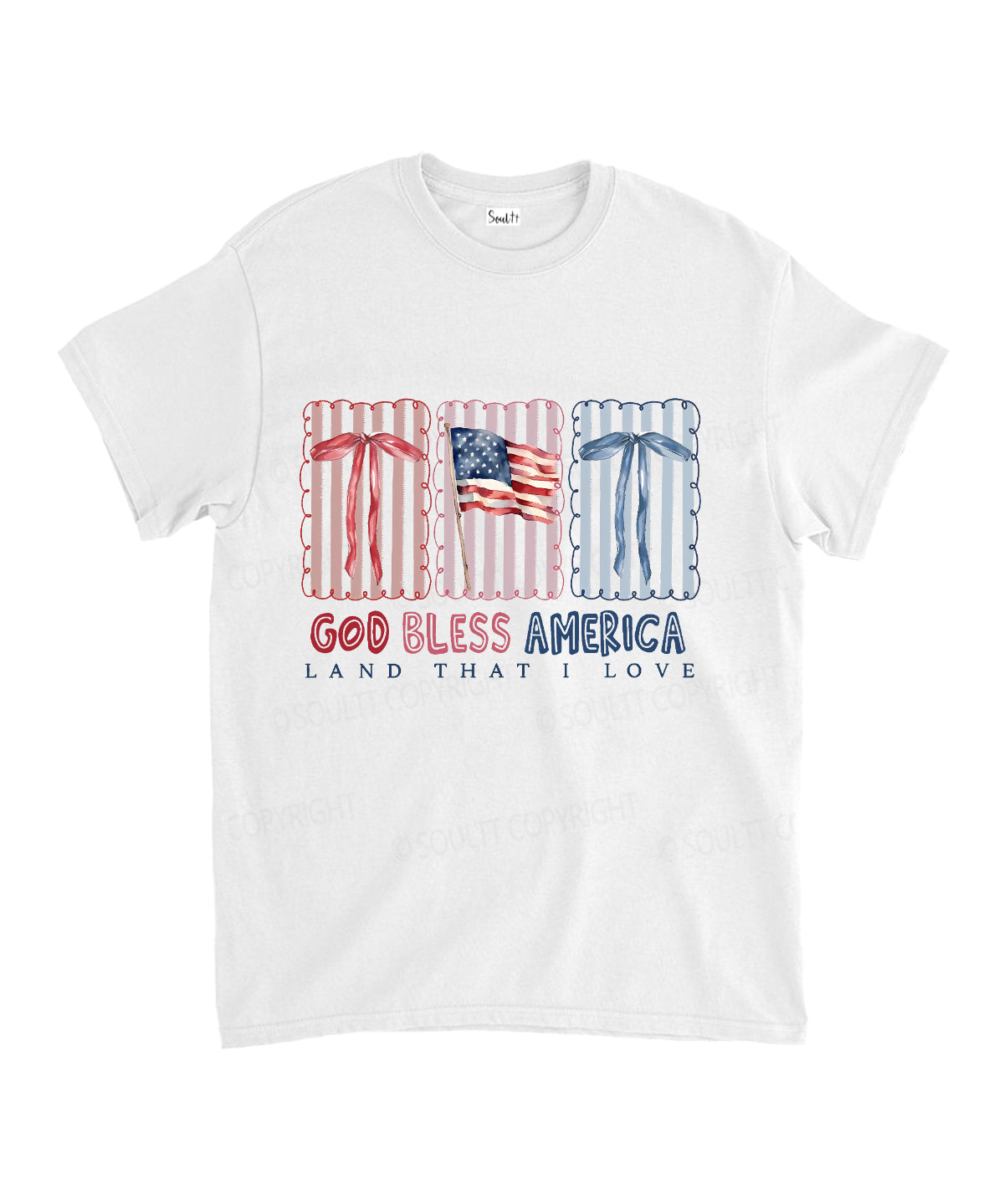 God Bless America Cotton Christian T-Shirts, Hoodie, Sweatshirt