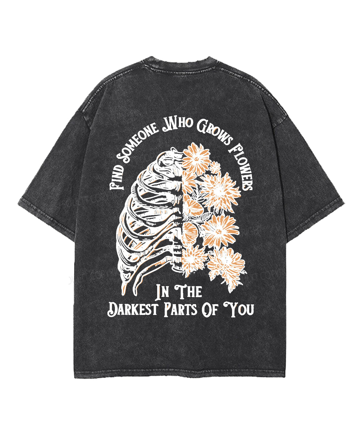 Find Someone Who Grows Flowers Double Sided Unisex Washed Christian T-shirt Hoodie, Sweatshirt | CiraTrend.com (Image 5)