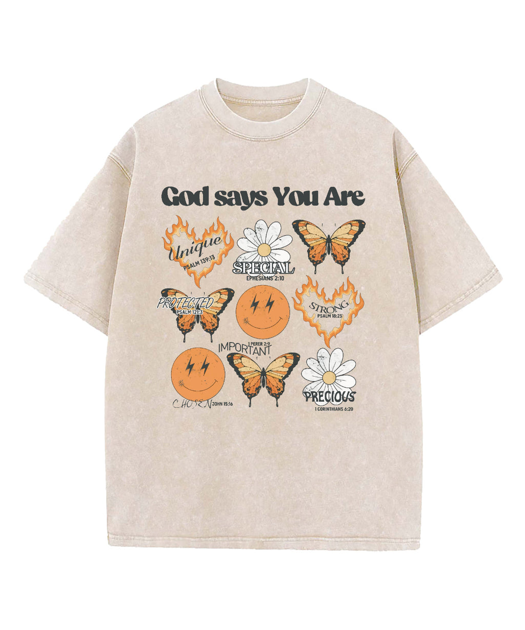 God Says You Are Washed Christian T-shirt Hoodie, Sweatshirt | CiraTrend.com (Image 4)