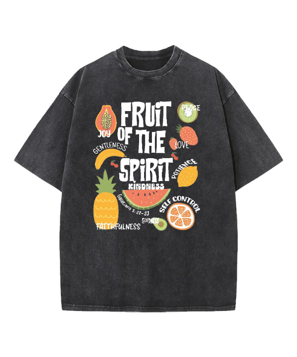 Fruit of the Spirit Washed Christian T-shirt Style001 Hoodie, Sweatshirt | CiraTrend.com (Image 1)