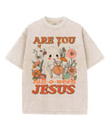 Halloween Jesus Unisex Washed Christian T-shirt Style001 Hoodie, Sweatshirt | CiraTrend.com (Image 1)