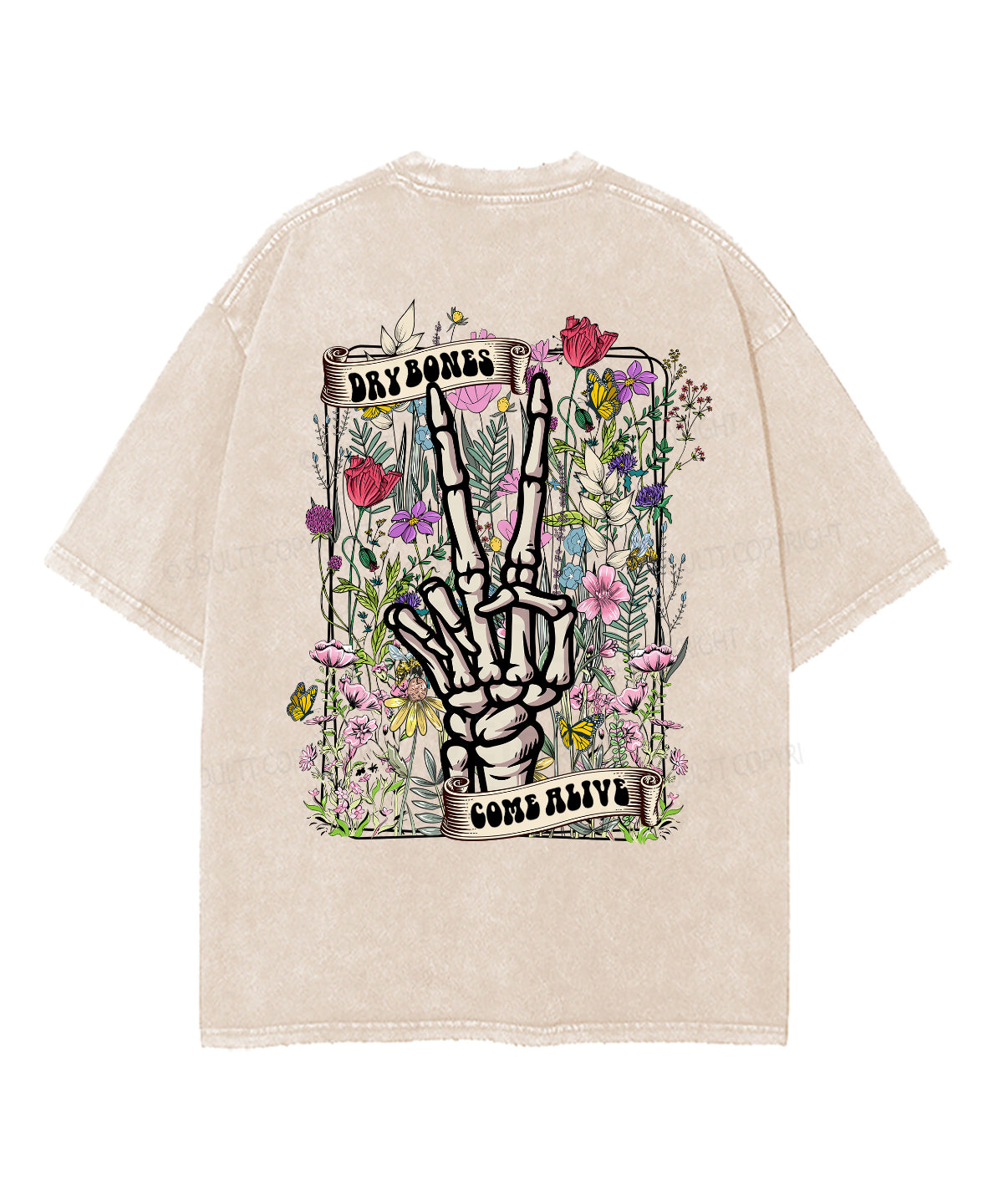 Dry Bones Come Alive Washed Christian Style003 T-Shirts, Hoodie, Sweatshirt