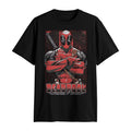 Deadpool Mens T-Shirt - Arms Crossed Splatter Box Image Hoodie, Sweatshirt | CiraTrend.com