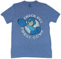 Mega Man (Capcom) Mens T-Shirt  - Check Out these Guns Circle Image Hoodie, Sweatshirt | CiraTrend.com