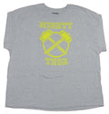 Thor Yellow Print Mighty Thor Crossed Hammers Image T-Shirts, Hoodie, Sweatshirt