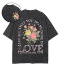 Let All That You Do Be Done Love Double Sided Washed Christian Style001 T-Shirts, Hoodie, Sweatshirt