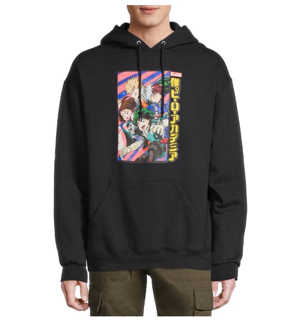 My Hero Academia Long Sleeve Graphic Anime Hoodie Sweatshirt, T-Shirts | CiraTrend.com (Image 1)