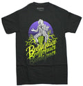 Bettlejuice Mens T-Shirt  - Sitting On Headstone Over Name Drop Hoodie, Sweatshirt | CiraTrend.com