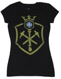 Everquest Girls Juniors T-Shirt - Slightly Distressed Landmark Shield Crest Hoodie, Sweatshirt | CiraTrend.com