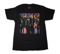 Justice League Mens T-Shirt - Movie Character Color Strips Hoodie, Sweatshirt | CiraTrend.com