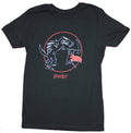 RWBY Mens T-Shirt - Ruby Jumping Attacking Beowolves Circle Image Hoodie, Sweatshirt | CiraTrend.com