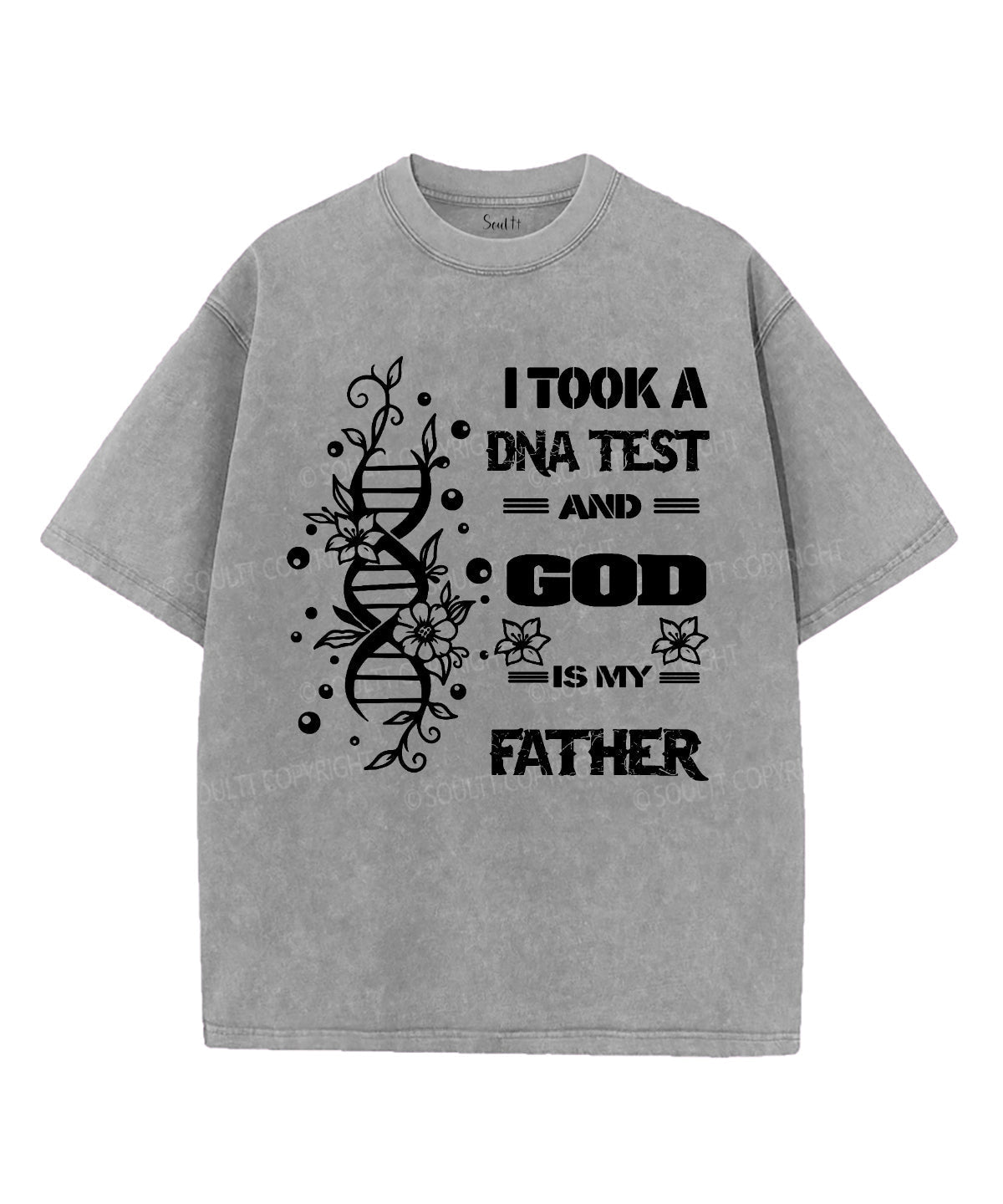 I Took A DNA Test Washed Christian T-shirt Style002 Hoodie, Sweatshirt | CiraTrend.com (Image 2)