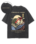 I Can Do All Things Double Sided Unisex Washed Christian T-shirt Hoodie, Sweatshirt | CiraTrend.com (Image 1)