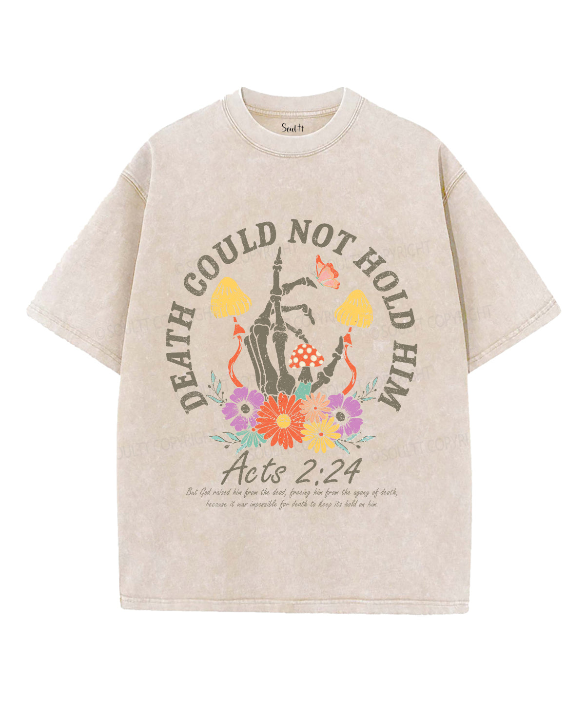 Death Could Not Hold Him Washed Christian T-Shirts, Hoodie, Sweatshirt