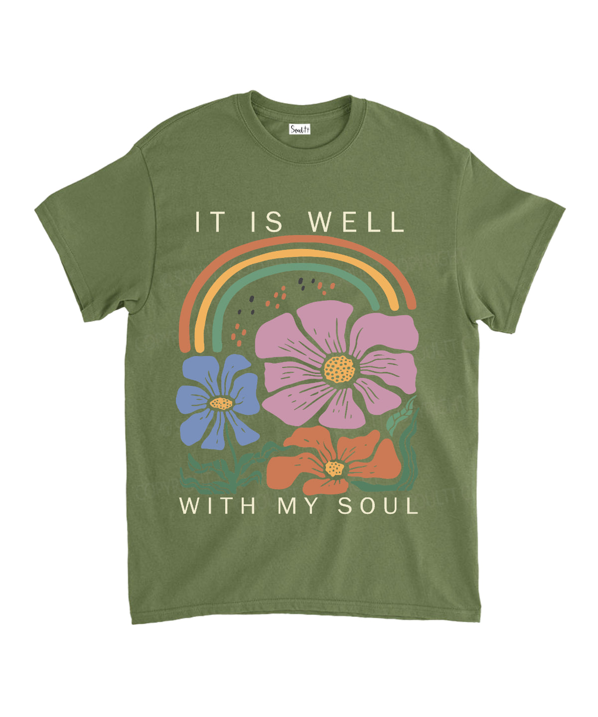 Is Well My Soul Cotton Christian Style009 T-Shirts, Hoodie, Sweatshirt