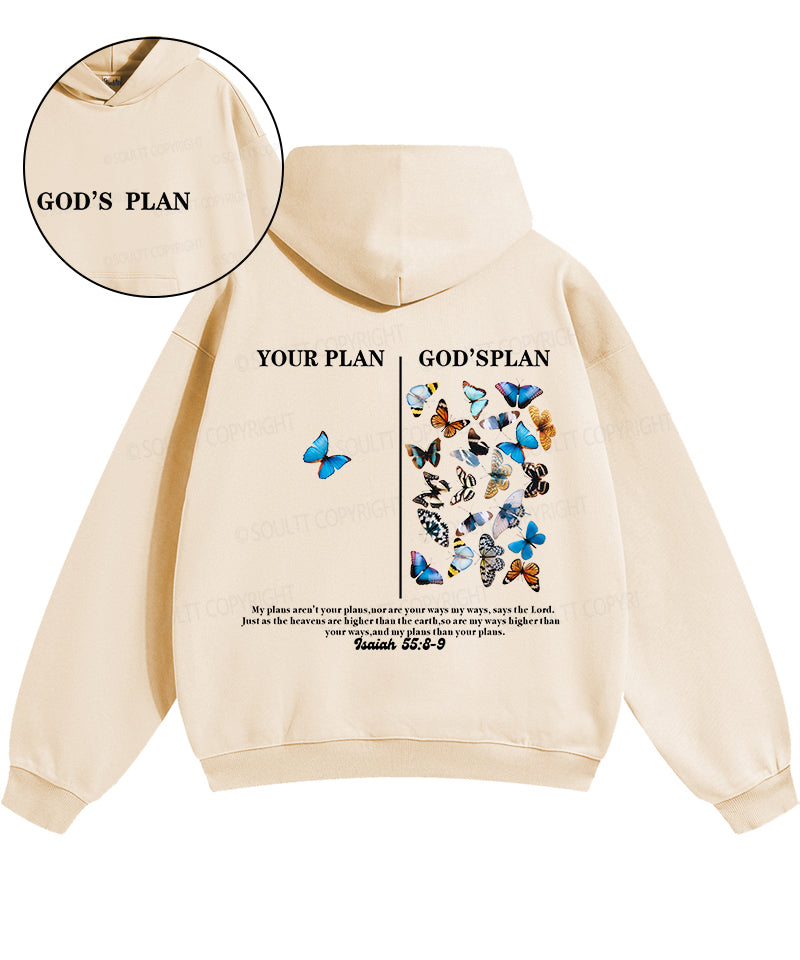 Your Plan Cotton Christian Hoodie T-Shirts, Sweatshirt | CiraTrend.com (Image 1)