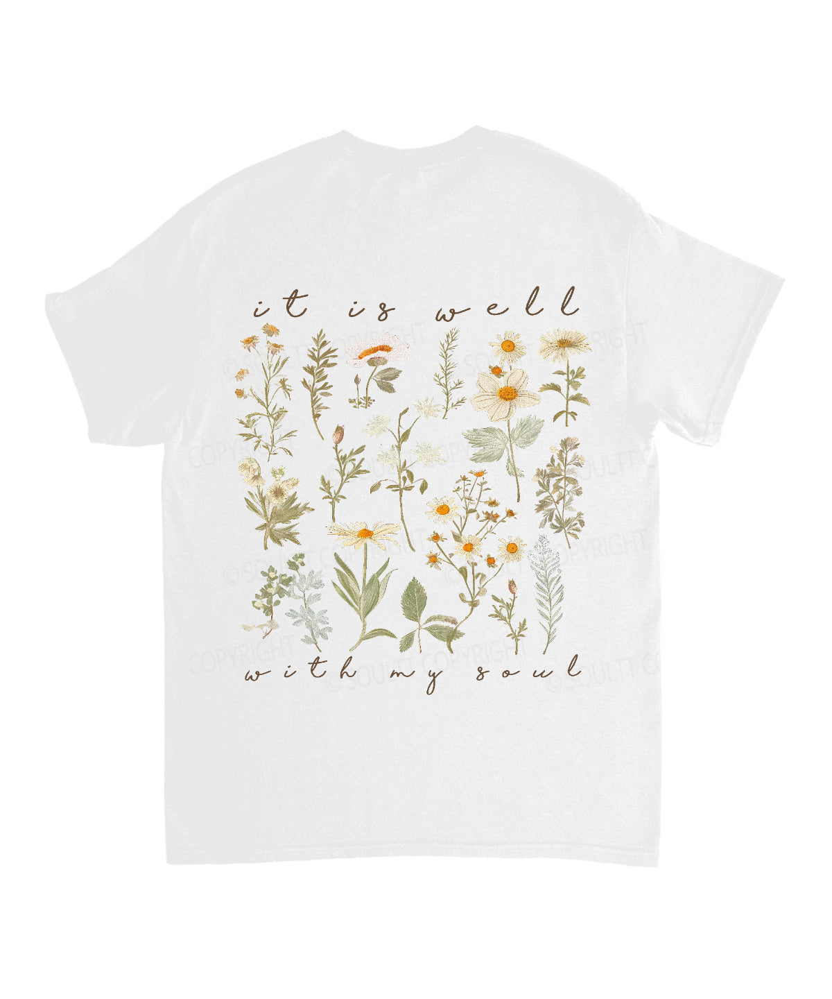 Is Well My Soul Double Sided Cotton Christian Style001 T-Shirts, Hoodie, Sweatshirt