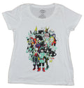 My Hero Academia Girls Plus Size T-Shirt - Class 1-A Super Group Image Hoodie, Sweatshirt | CiraTrend.com