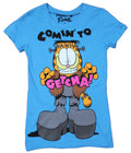 Garfield Girls Juniors T-Shirt - Comin to Getcha! Frankenstein Style Hoodie, Sweatshirt | CiraTrend.com