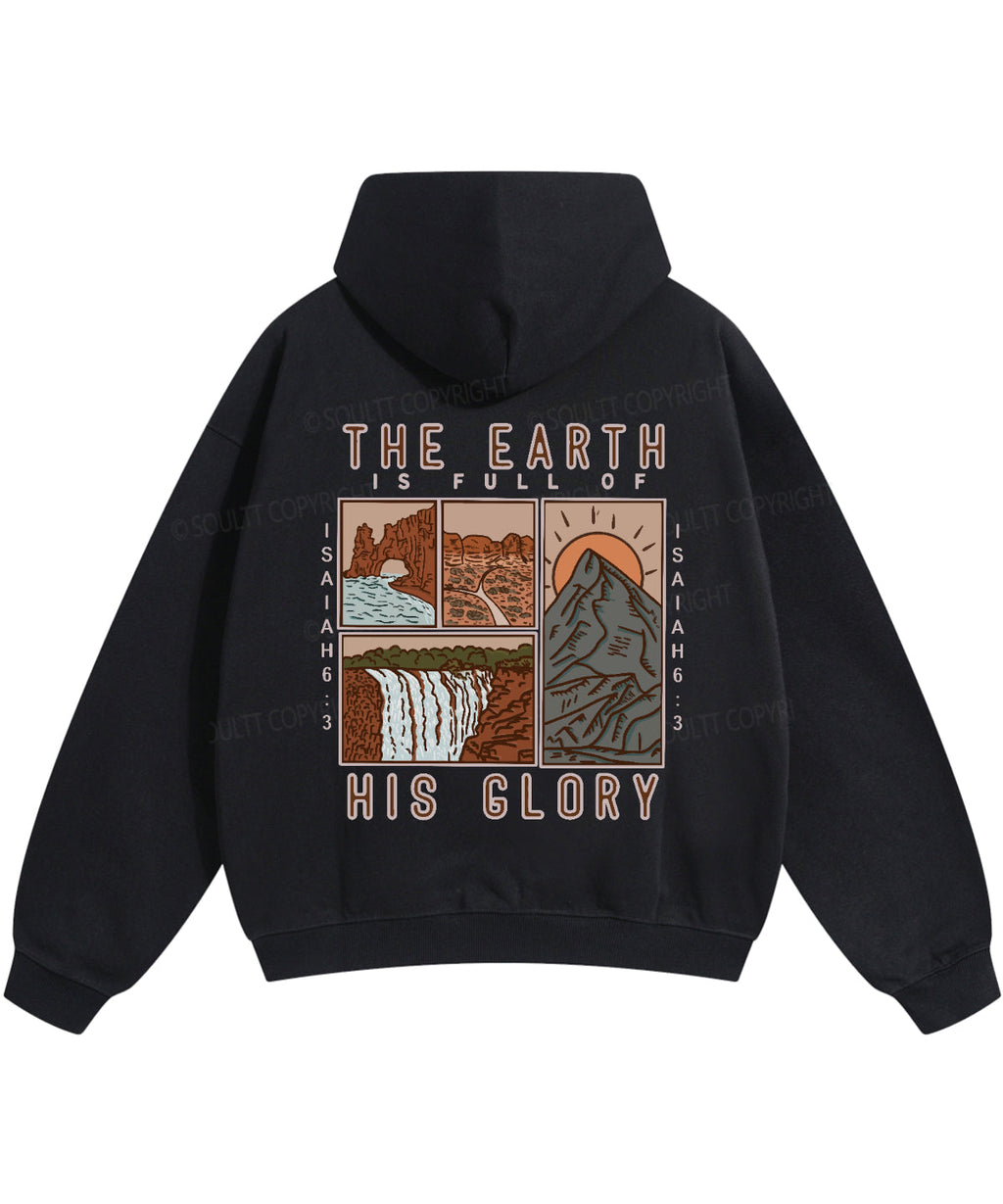 Earth Is Full His Glory Double Sided Cotton Christian T-Shirts, Hoodie, Sweatshirt