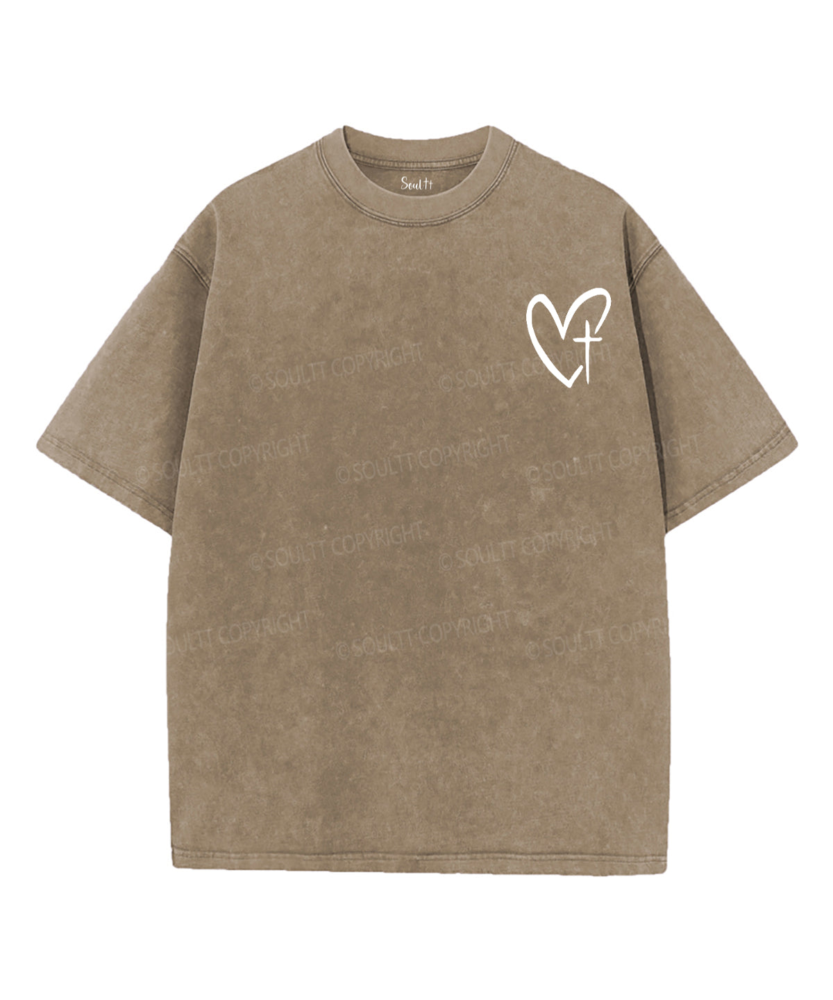 Jesus Has My Back Double Sided Unisex Washed Christian T-shirt Style002 Hoodie, Sweatshirt | CiraTrend.com (Image 3)