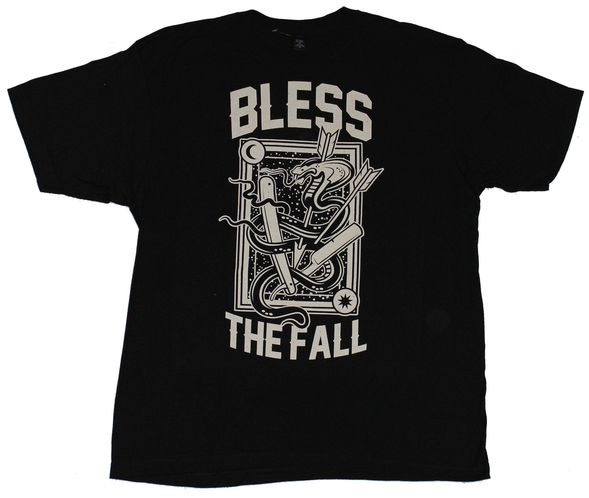 Bless the Fall Mens T-Shirt - Blessthefall Knife Arrow Cobra Card Image Hoodie, Sweatshirt | CiraTrend.com