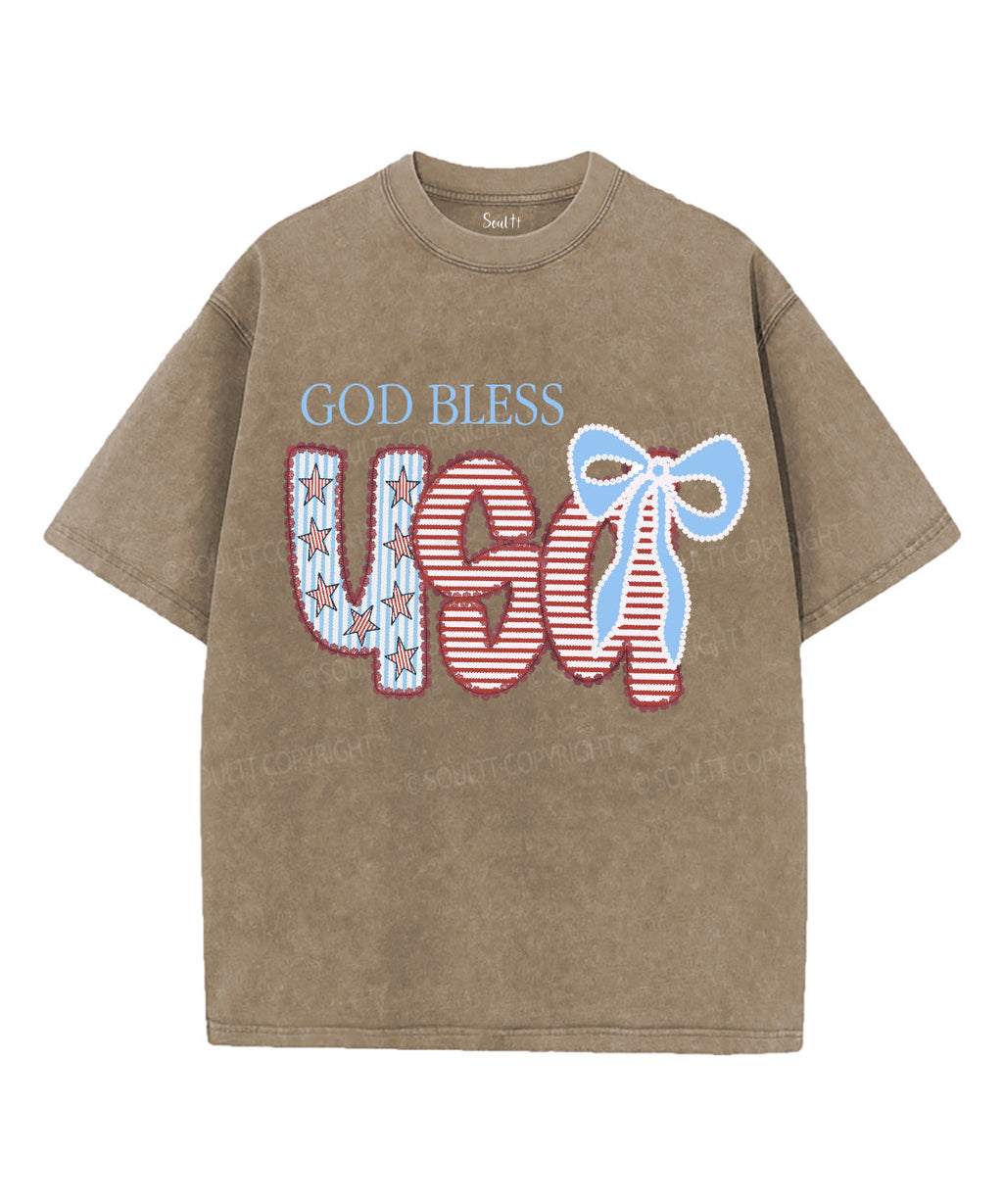 God Bless USA Washed Christian Style001 T-Shirts, Hoodie, Sweatshirt