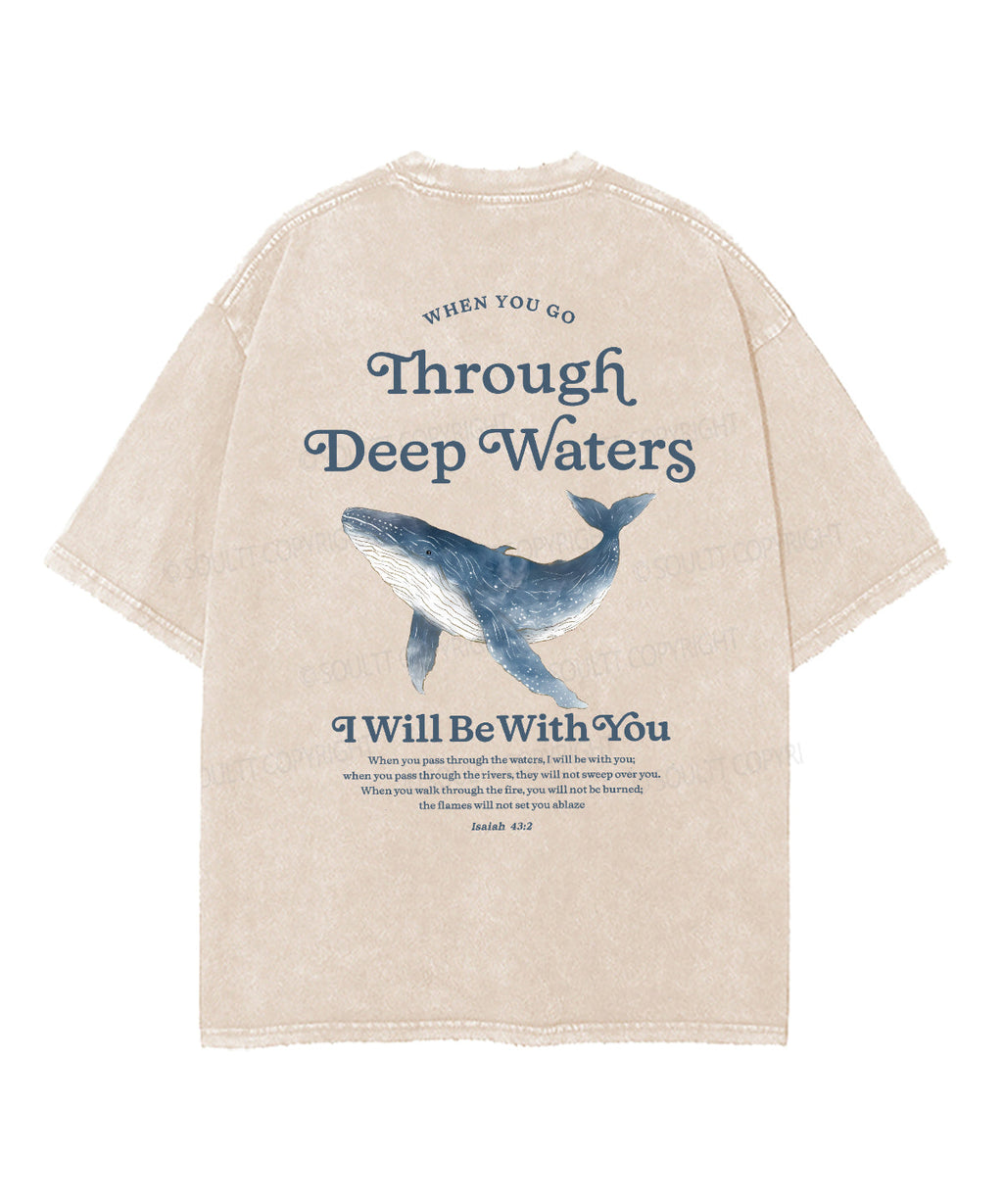 I Will Be With You Double Sided Unisex Washed Christian T-shirt Style038 Hoodie, Sweatshirt | CiraTrend.com (Image 3)