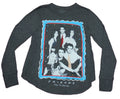 Friends Girls Juniors Long Sleeve Shirt - Blue Framed B & W Photo Image Hoodie, Sweatshirt | CiraTrend.com