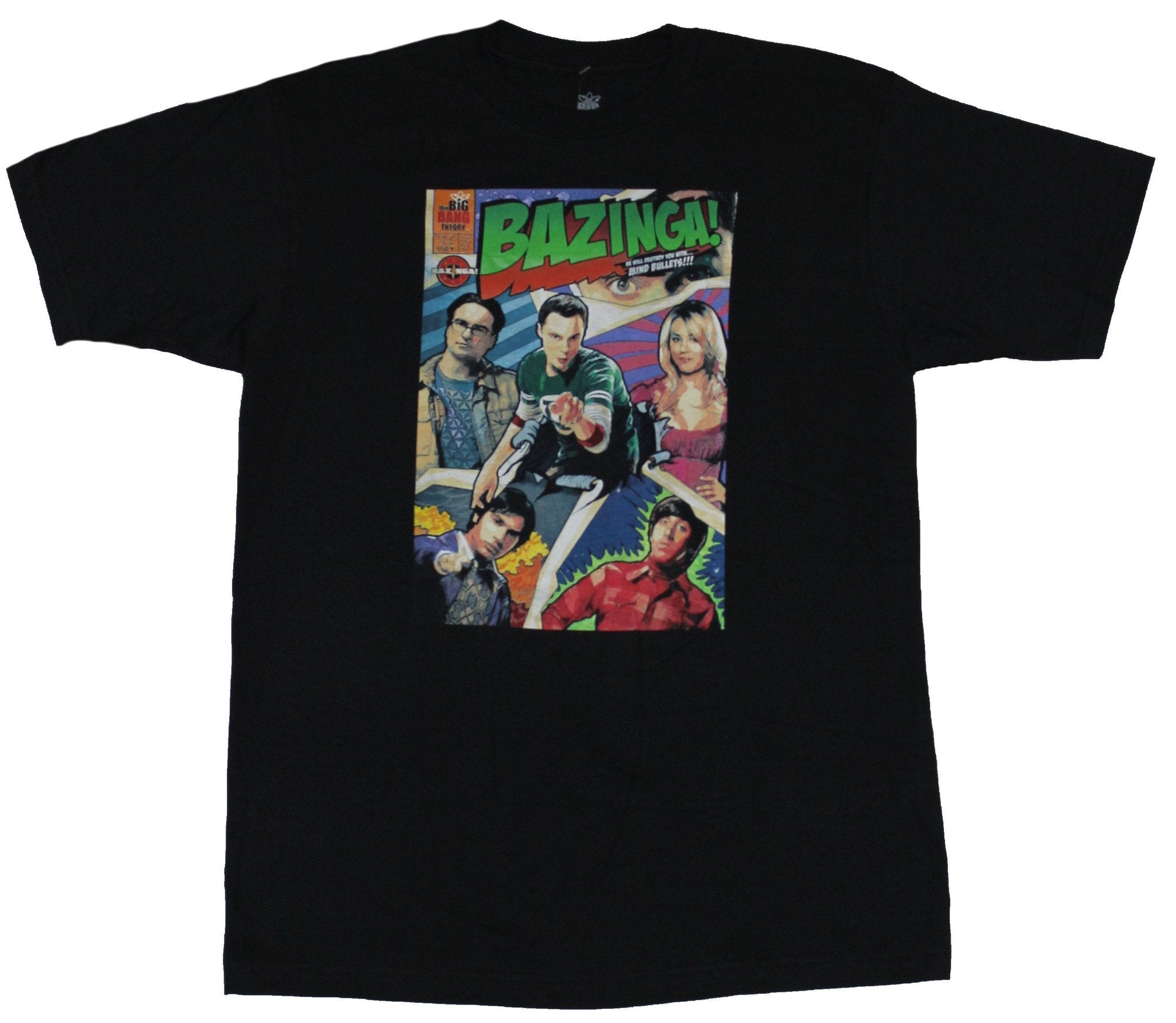 Big Bang Theory Bazinga! Sheldon Crew Comic Cover T-Shirts, Hoodie, Sweatshirt