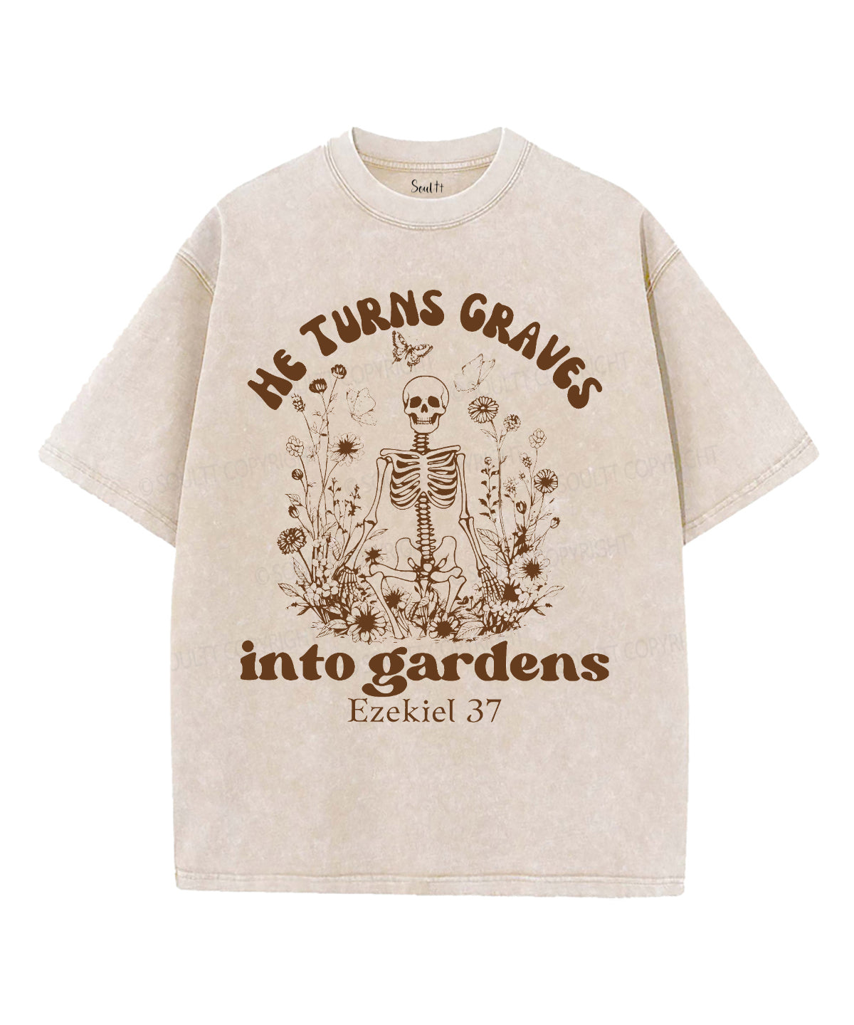 He Turns Graves Washed Christian T-Shirts, Hoodie, Sweatshirt