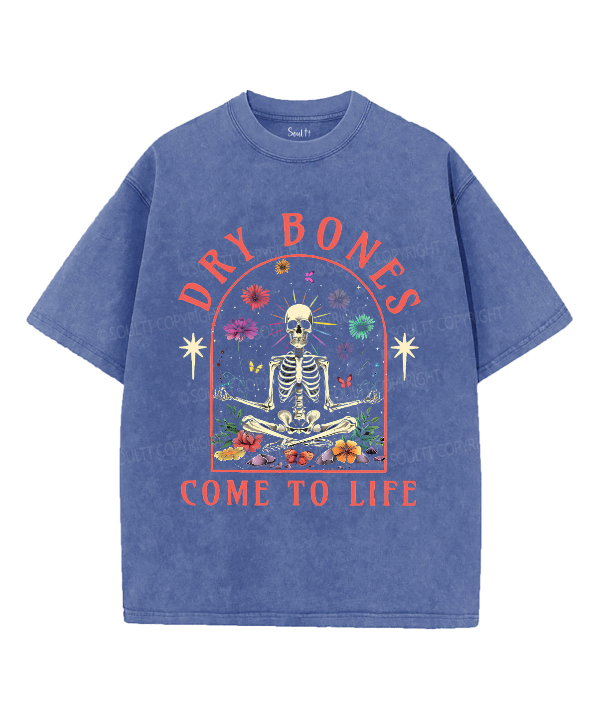 Dry Bones Come To Life Unisex Washed Christian T-shirt Style012 Hoodie, Sweatshirt | CiraTrend.com (Image 3)