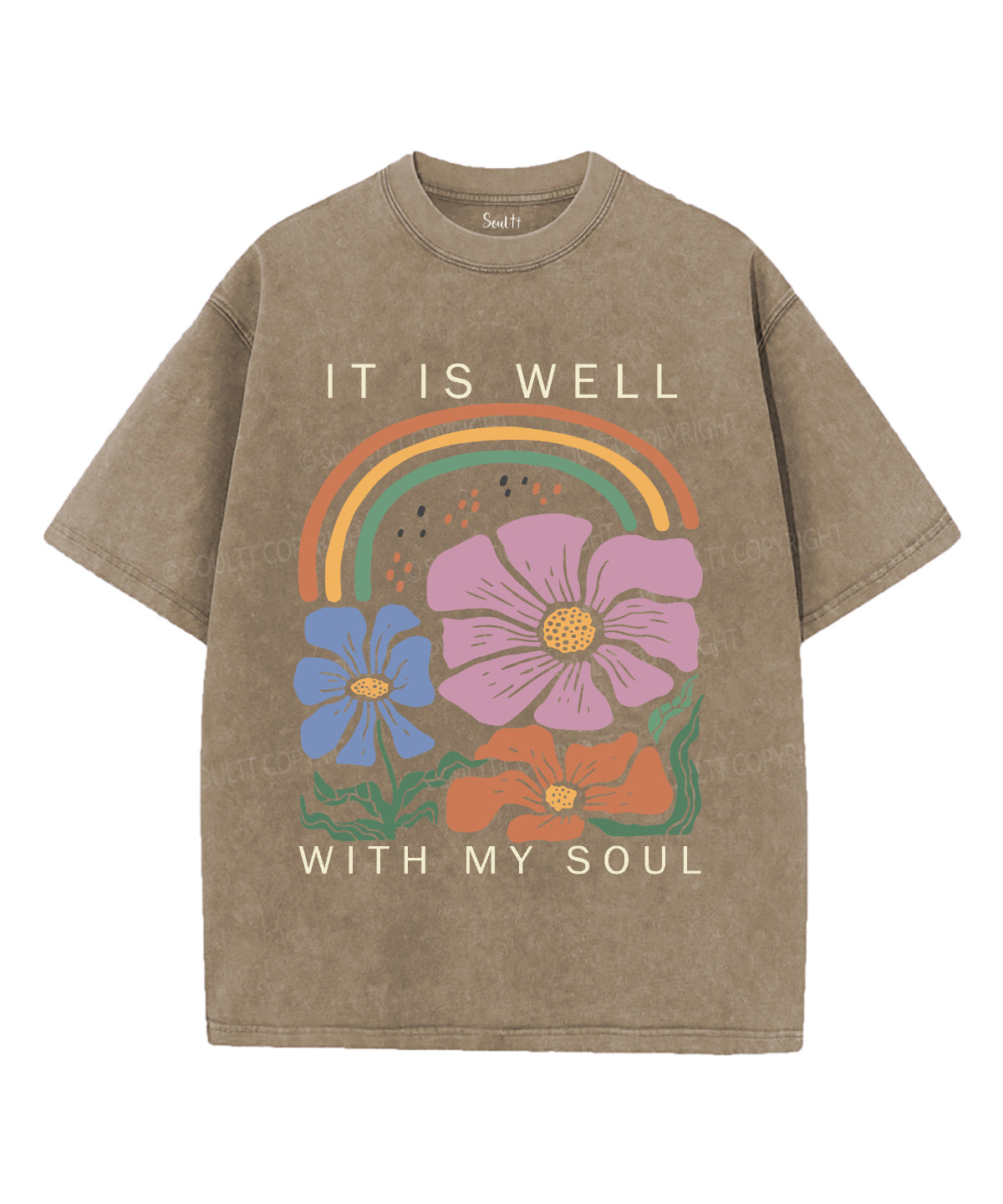 It Is Well With My Soul Washed Christian T-shirt Style026 Hoodie, Sweatshirt | CiraTrend.com (Image 5)