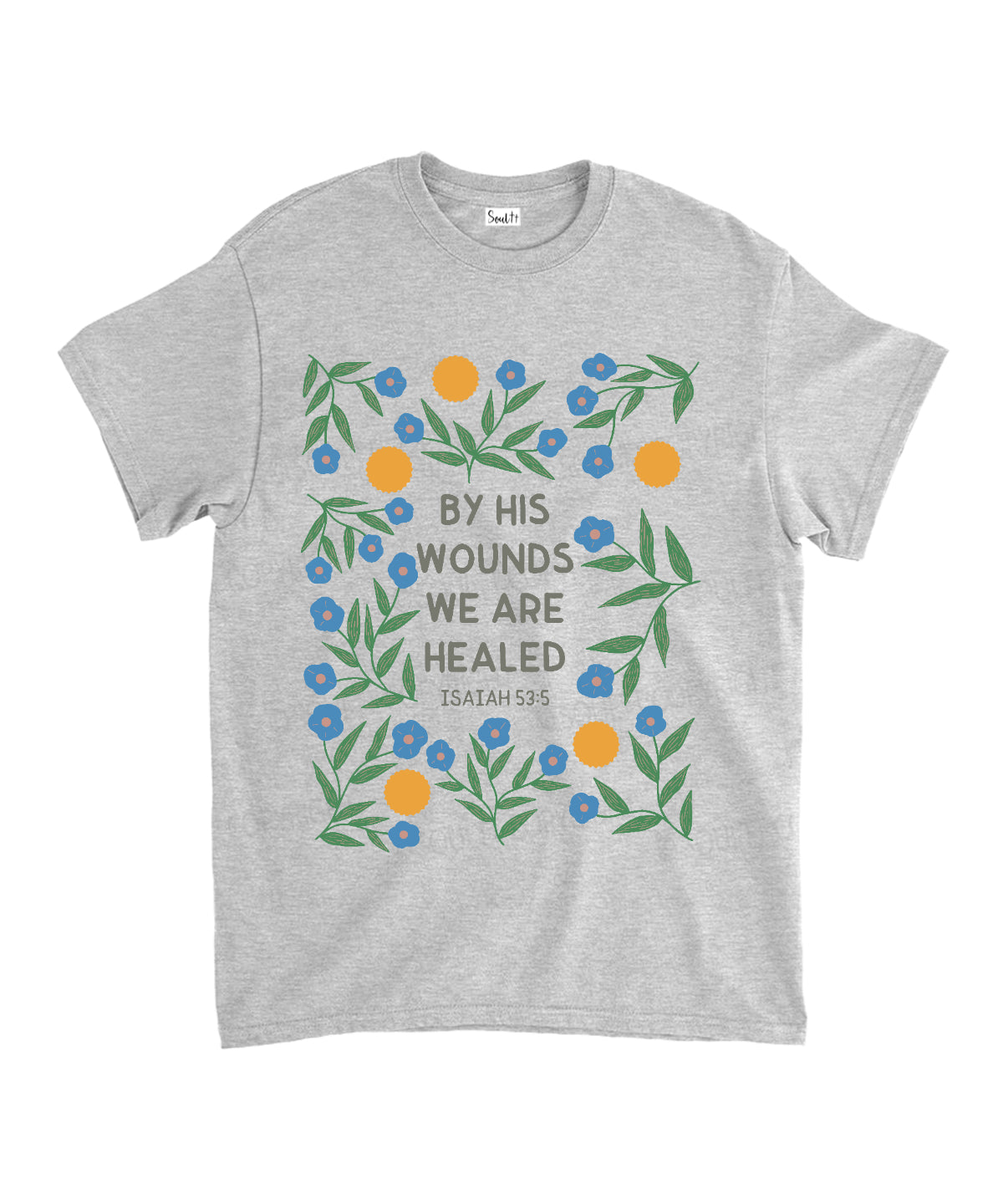 We Are Healed Unisex Cotton Christian T-Shirt Hoodie, Sweatshirt | CiraTrend.com (Image 3)