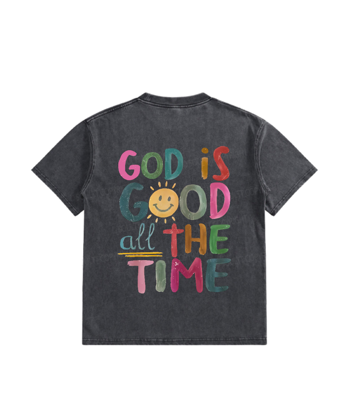 God Is Good All Time Double Sided Washed Christian T-Shirts, Hoodie, Sweatshirt