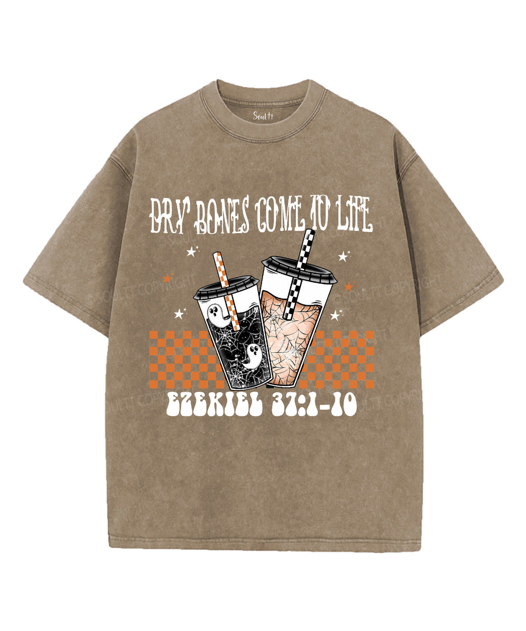 Dry Bones Come To Life Unisex Washed Christian T-shirt Style008 Hoodie, Sweatshirt | CiraTrend.com (Image 5)