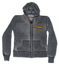 Pac-Man Girls Juniors Zip Up Hoodie - Simple Front Winner Box Back Image T-Shirts, Sweatshirt | CiraTrend.com