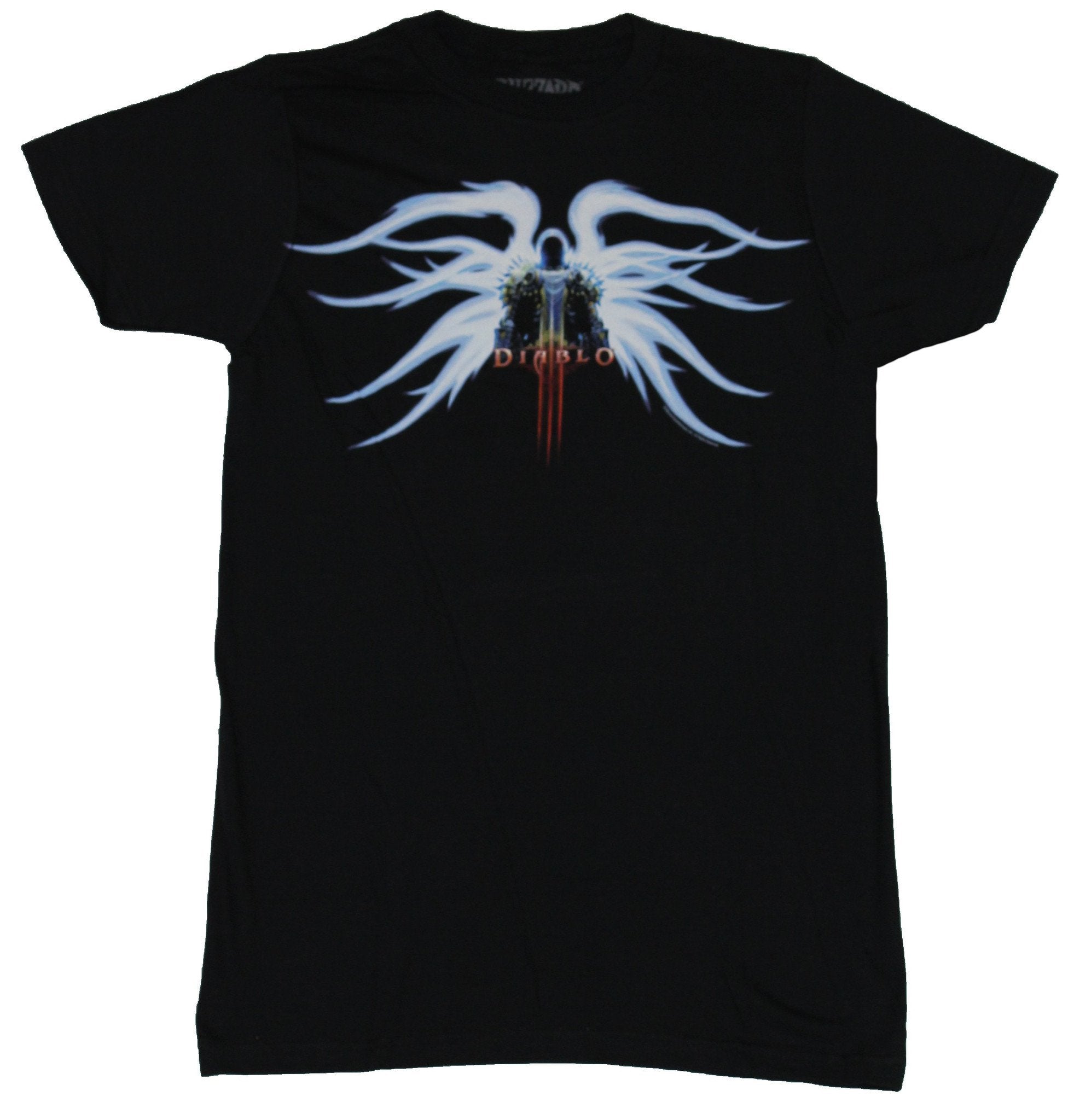Diablo III Mens T-Shirt  - Smokey Wings Game Image Box Art Hoodie, Sweatshirt | CiraTrend.com