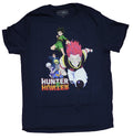 Hunter X Hunter Mens T-Shirt - Group Next To Logo Hoodie, Sweatshirt | CiraTrend.com