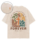 Give Thanks To The Lord Double Sised Unisex Washed Christian T-shirt Style002 Hoodie, Sweatshirt | CiraTrend.com (Image 1)
