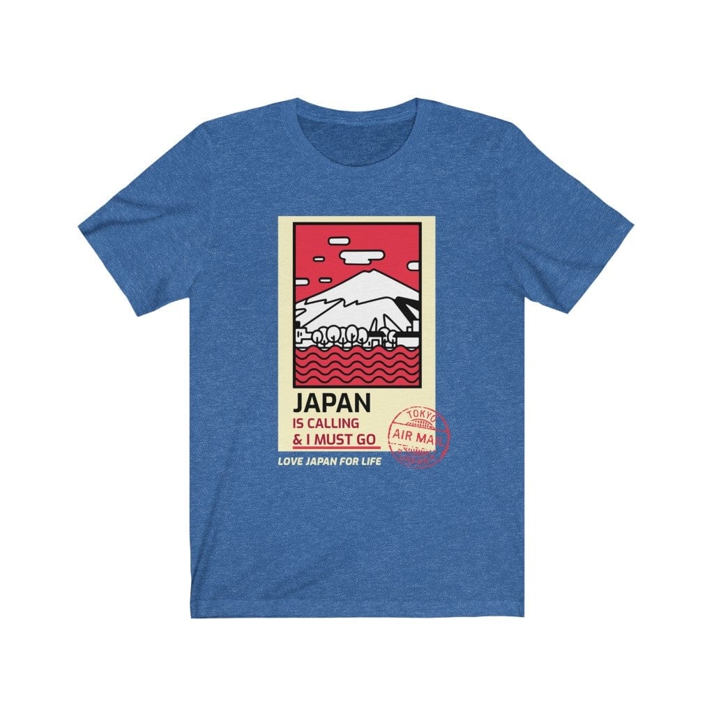 Japan Is Calling And I Must Go - V2 Unisex Tee Hoodie, Sweatshirt | CiraTrend.com (Image 2)