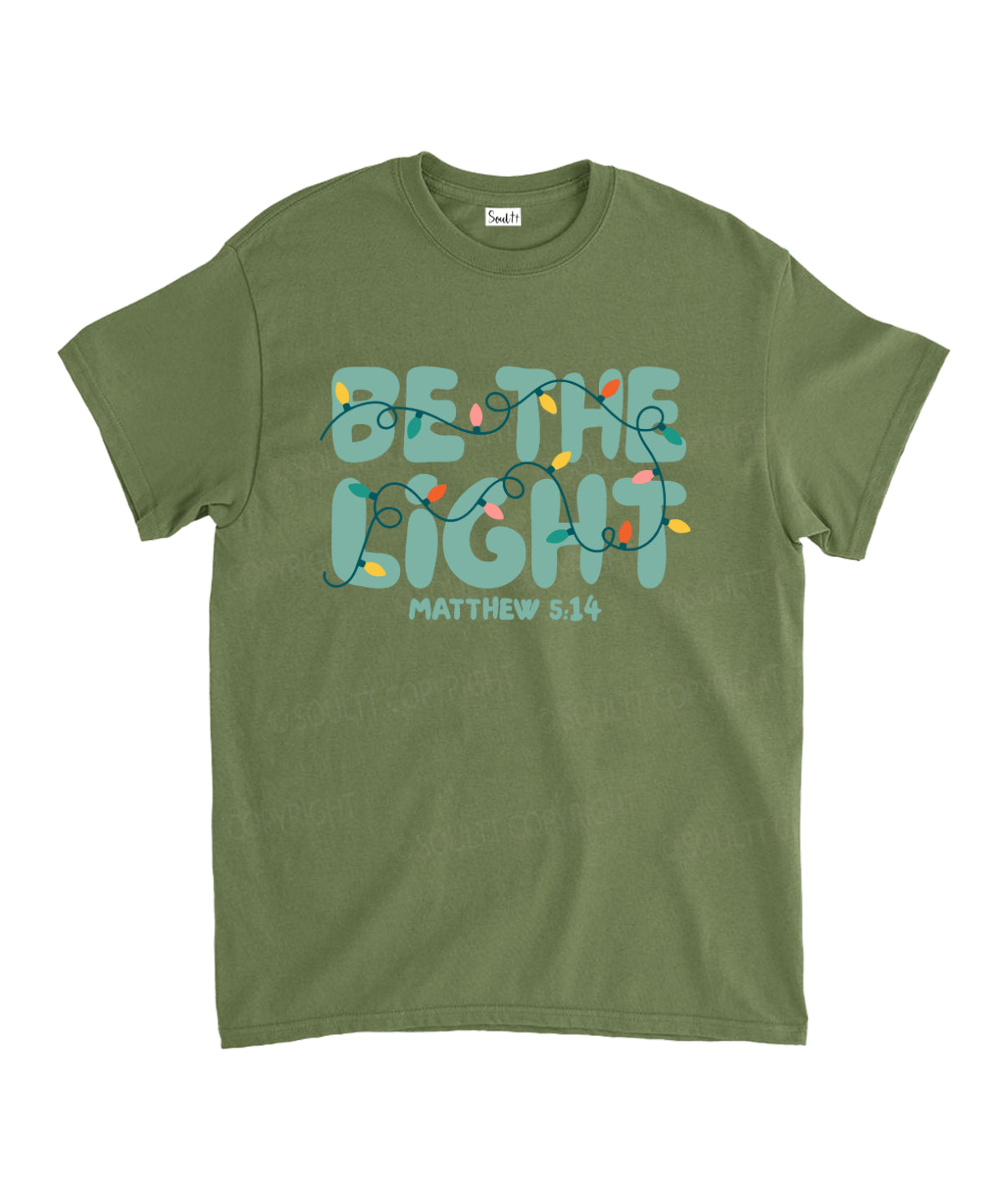 Be The Light Unisex Cotton Christian T-Shirt Style001 Hoodie, Sweatshirt | CiraTrend.com (Image 5)