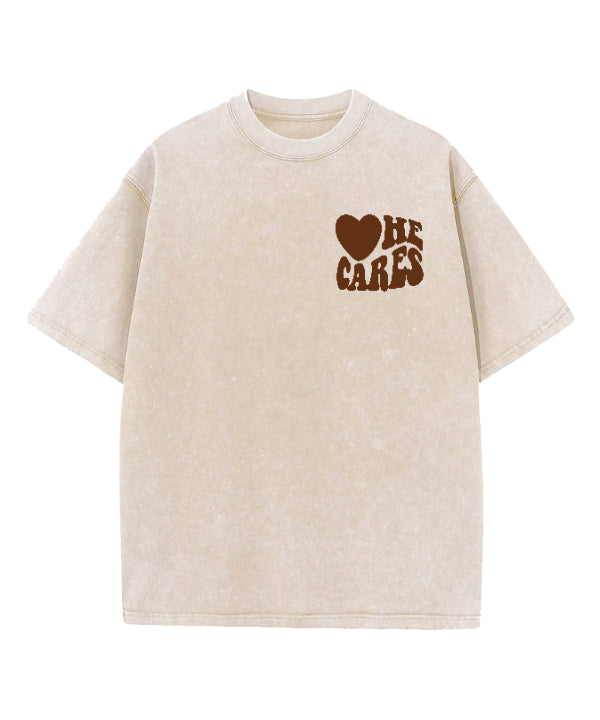 Talked God About Double Sided Washed Christian T-Shirts, Hoodie, Sweatshirt