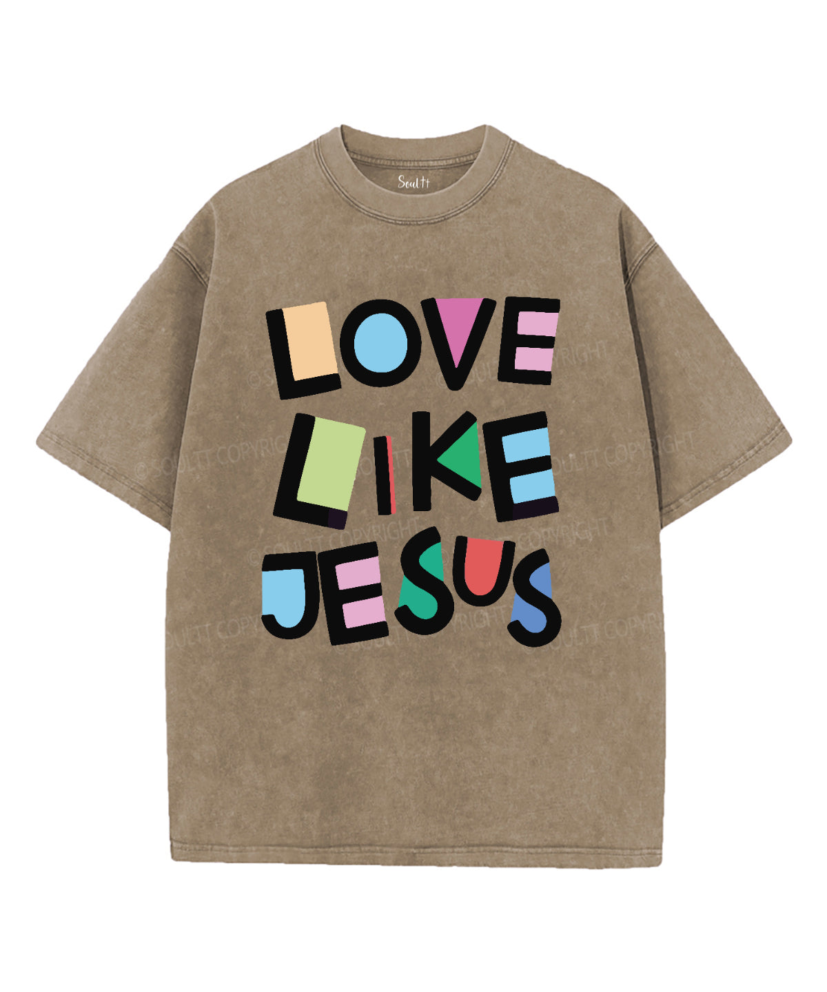 Love Like Jesus Washed Christian T-shirt Style001 Hoodie, Sweatshirt | CiraTrend.com (Image 5)