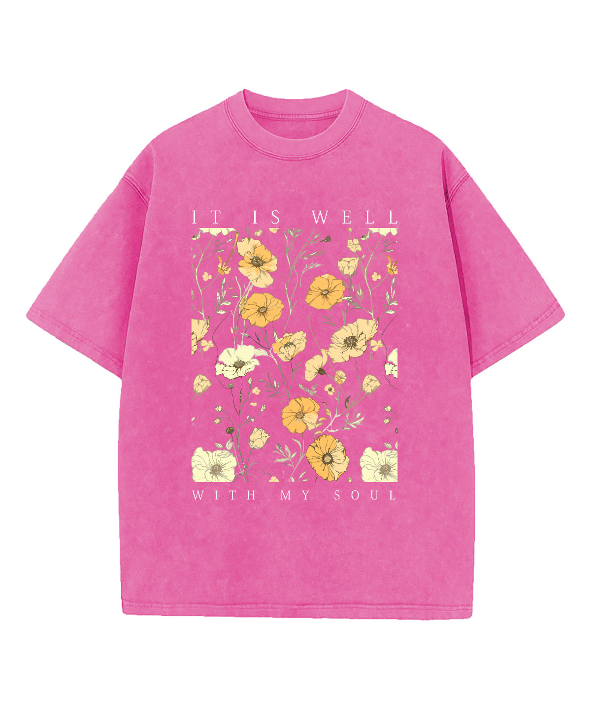 It Is Well With My Soul Washed Christian T-shirt Style015 Hoodie, Sweatshirt | CiraTrend.com (Image 3)