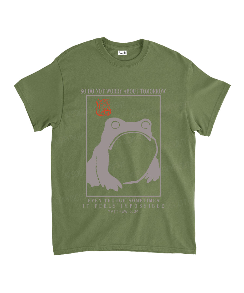 Don'T Worry About Tomorrow Cotton Christian T-Shirts, Hoodie, Sweatshirt