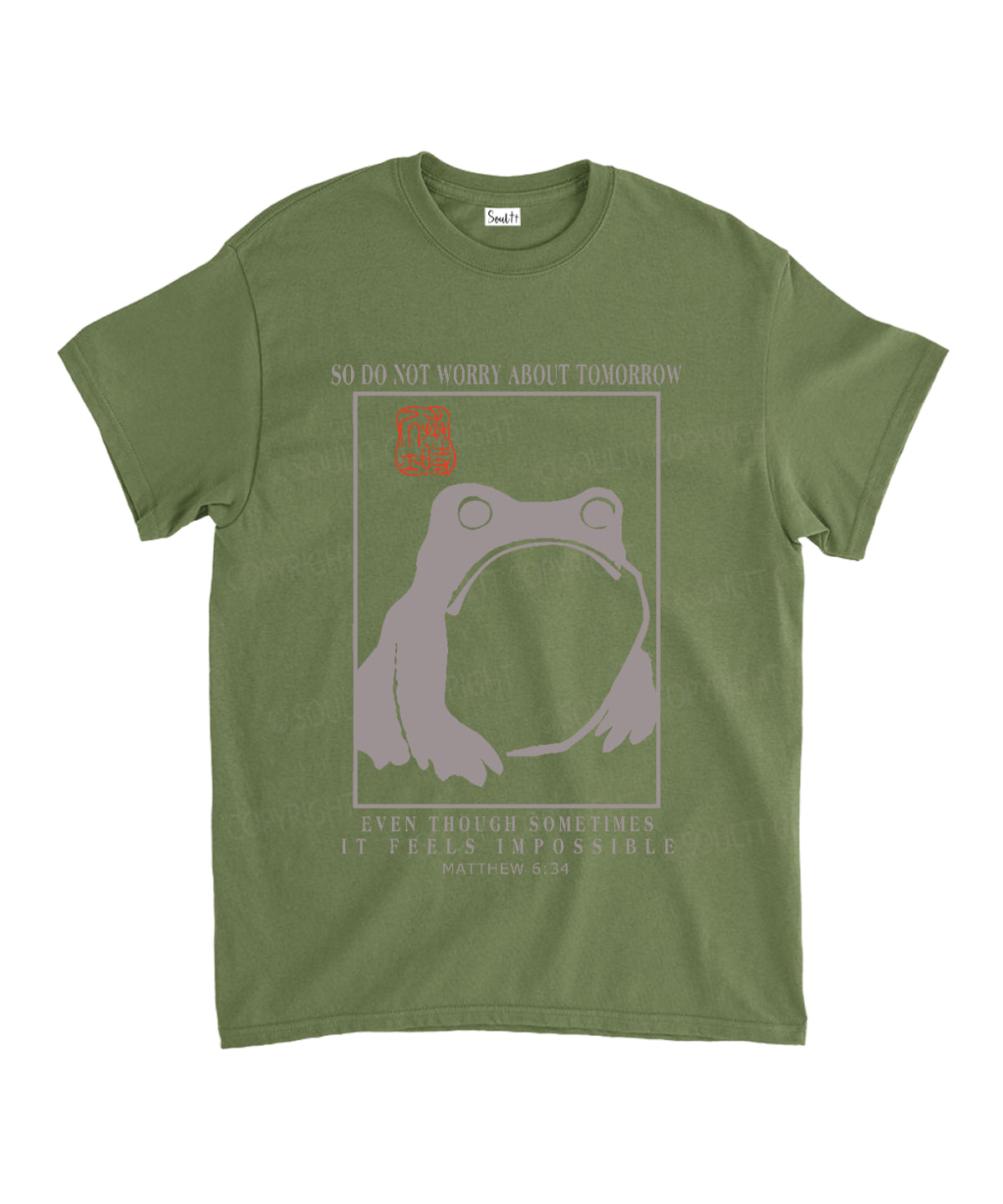 Don'T Worry About Tomorrow Cotton Christian T-Shirts, Hoodie, Sweatshirt