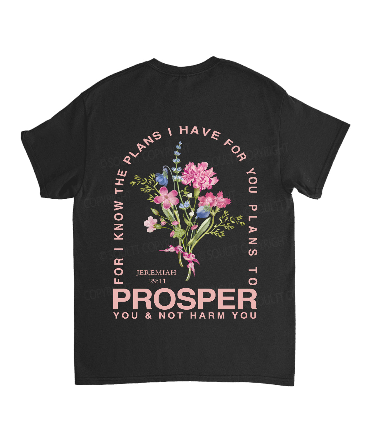 The Plan I Have For You Double Sided Unisex Cotton Christian T-Shirt Hoodie, Sweatshirt | CiraTrend.com (Image 5)