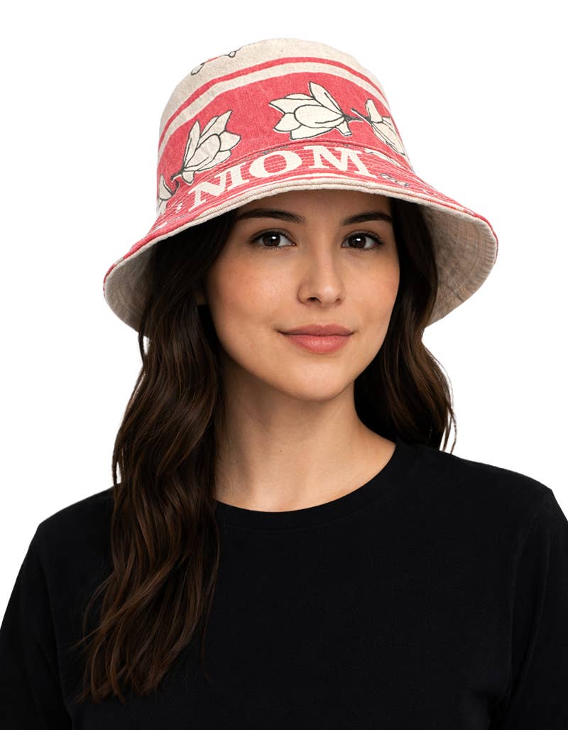 Printed Cotton Bucket Hat (HAT-137)