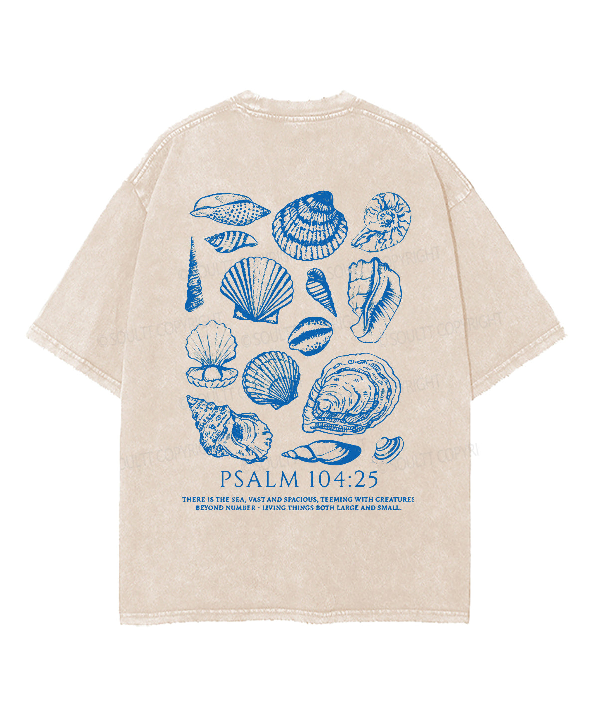 Large And Small Double Sided Unisex Washed Christian T-shirt Hoodie, Sweatshirt | CiraTrend.com (Image 4)